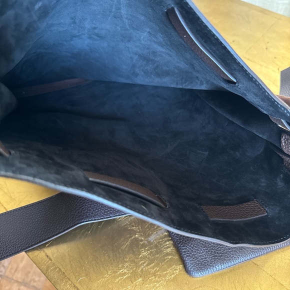 Tamara Mellon suede shoulder bag brown suede - Picture 9 of 15